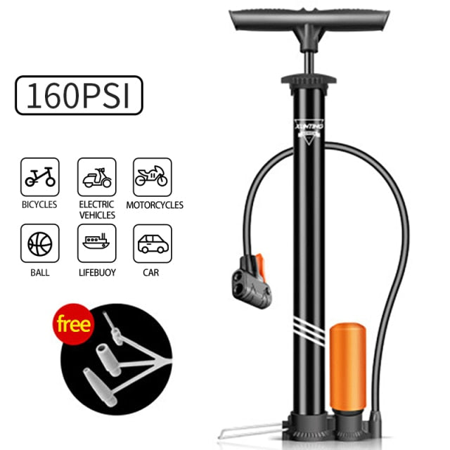 electric bicycle pump presta valve Bicycle Pump Super Hand Air Pump Electric Bike Tire Inflator Schrader Presta Valve Bicycle Accessories Bicicleta Bomba