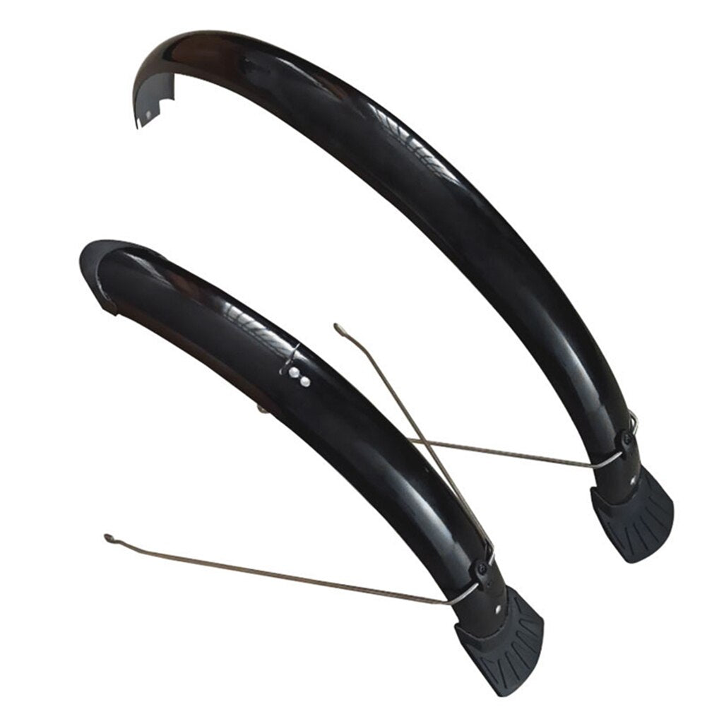 Hot Selling PVC  Mountain Bicycle Mudguard  2 Pcs Front Rear Fender Set Cycling Accessory Bike Tire Fenders 16/20/24/28 Inch
