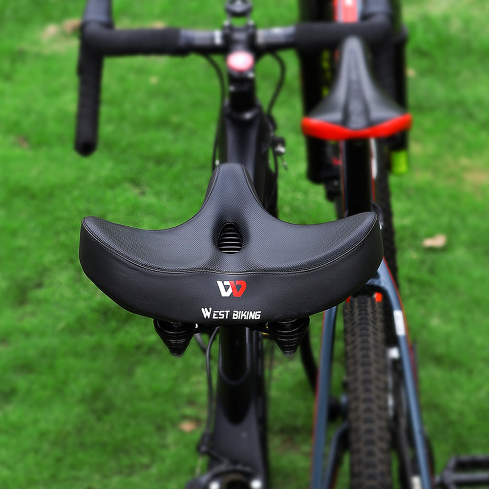 Mountain Bike Big Bum Bike Seats MTB Bicycle Saddle Seat Big Butt